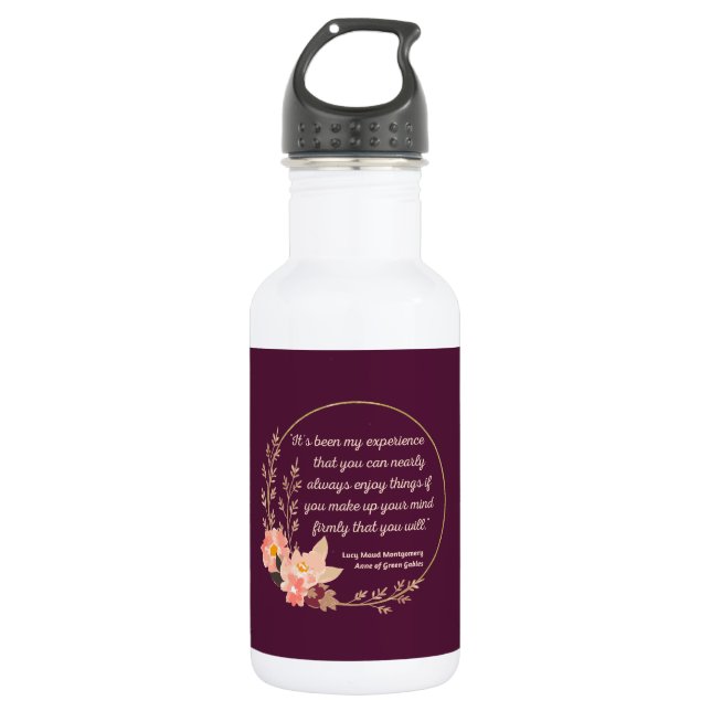 Anne Of Green Gables Quote I - Cute Style Stainless Steel Water Bottle (Front)