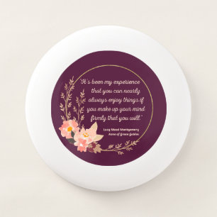 Anne Of Green Gables Quote I - Cute Style Wham-O Frisbee