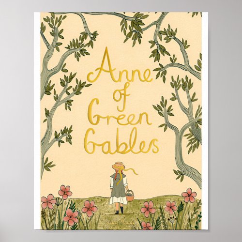 Anne of Green Gables Retro Poster