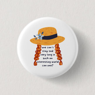 Anne Of Green Gables Shirley Book Quote Button