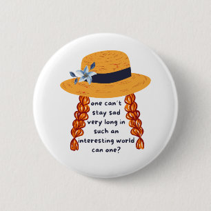 Anne Of Green Gables Shirley Book Quote Button