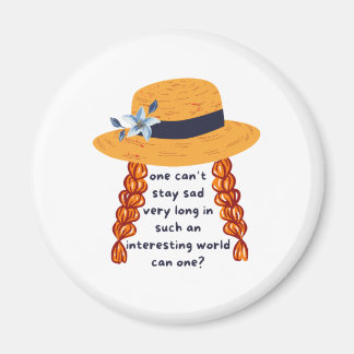 Anne Of Green Gables Shirley Book Quote Magnet