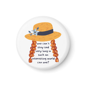 Anne Of Green Gables Shirley Book Quote Magnet