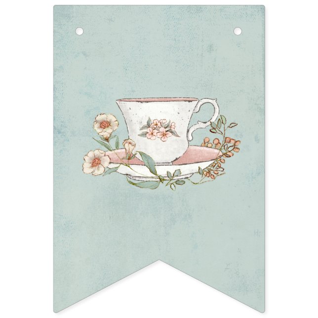 Anne of Green Gables Tea Party Bunting Flags (First Flag)