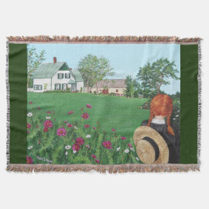 Anne of Green Gables Throw Blanket