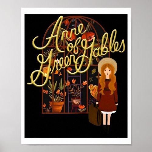 Anne Of Green Gables Town Poster