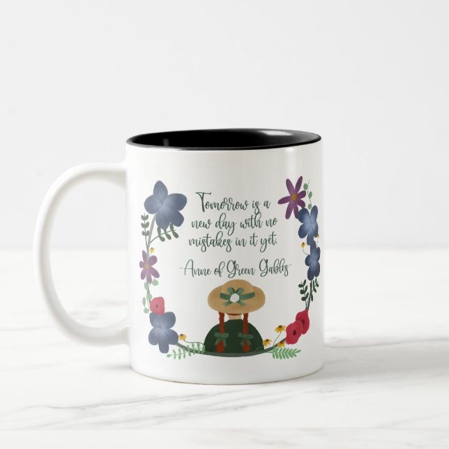 Anne of Green Gables Two-Tone Coffee Mug (Left)