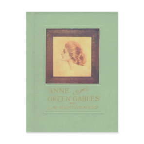 Anne of Green Gables (vintage book cover, 1908) Postcard