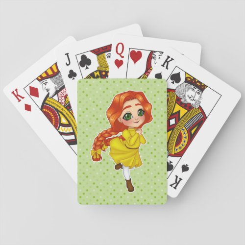 Anne Shirley Anne of Green Gables Playing Cards