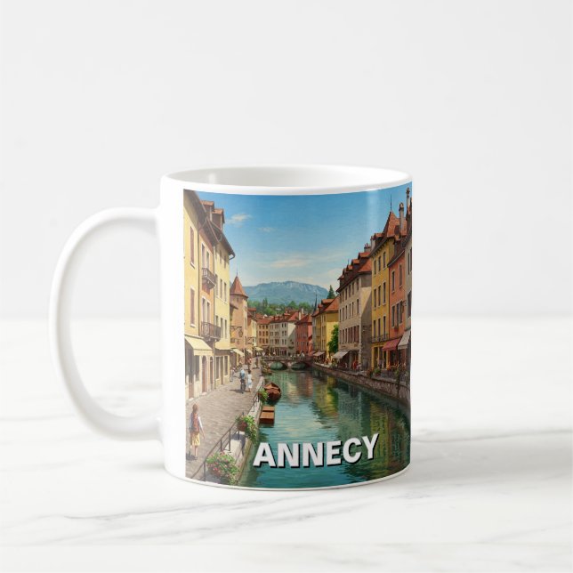 Annecy France  Coffee Mug (Left)