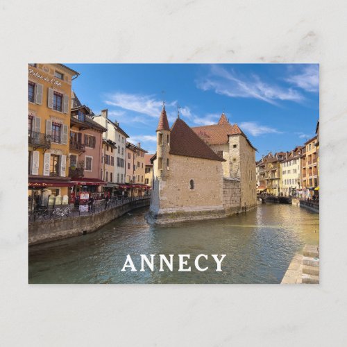 Annecy France French Travel Photo Postcard