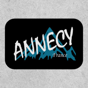 Annecy France Mountains Patch