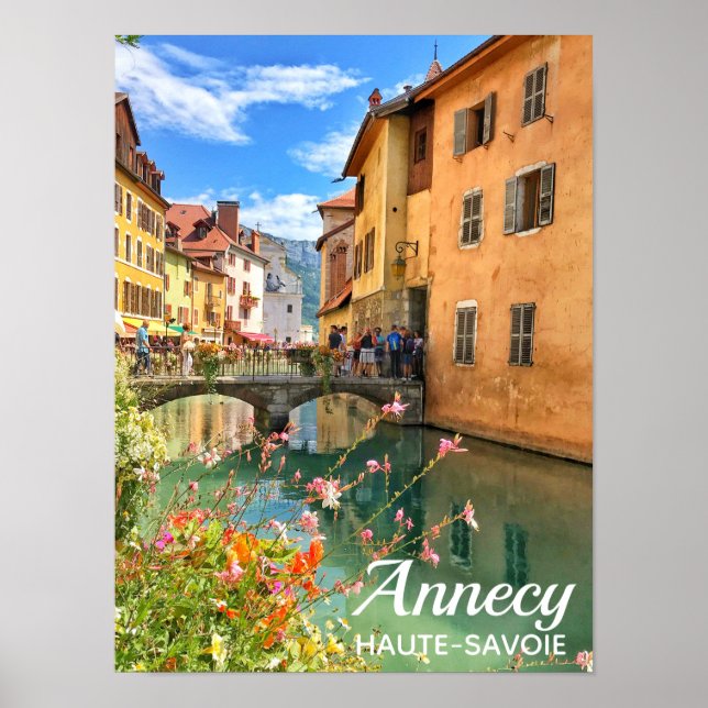 Annecy - Haute-Savoie Poster (Front)