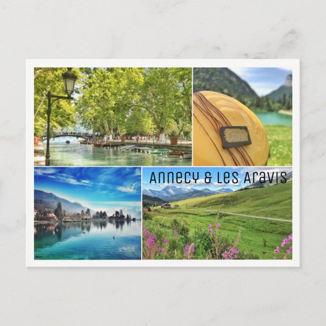 Annecy & Les Aravis - Postcard (Front)