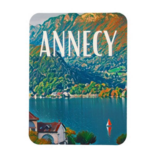 Annecy Photo Vintage  Magnet