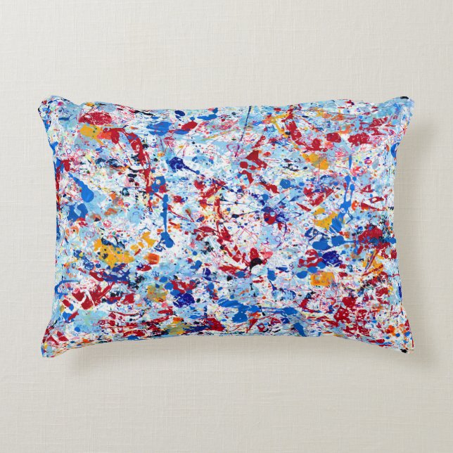 Annelisa No. 12 Abstract Accent Pillow (Front)
