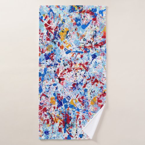 Annelisa No 12 Abstract Bath Towel