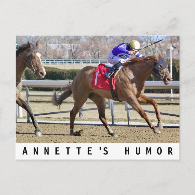 Annette's Humor- Junior Alvarado Postcard (Front)