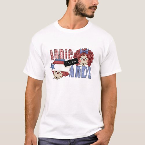 Annie Loves Andy Ragdoll T_Shirt