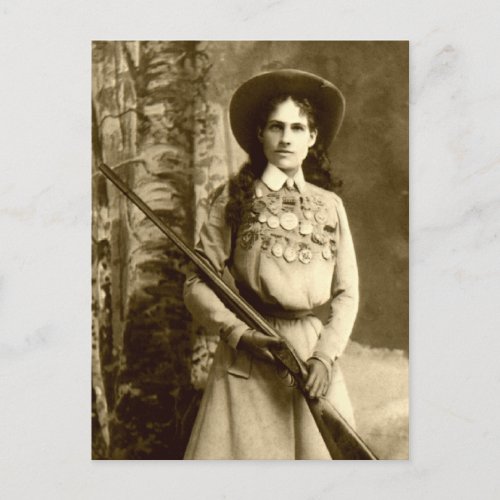 Annie Oakley Classic Postcard
