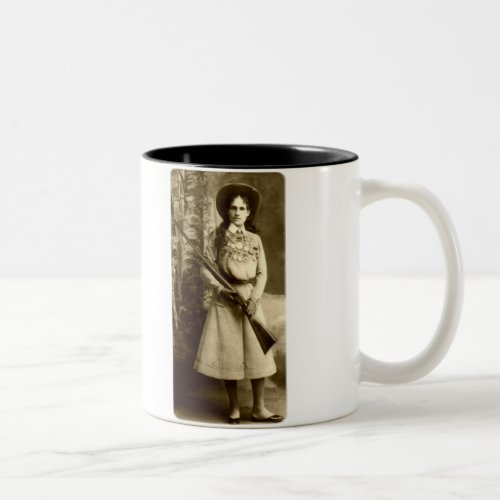 Annie Oakley Classic Two_Tone Coffee Mug