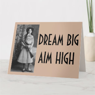 Annie Oakley Funny Cowgirl BIRTHDAY Cards