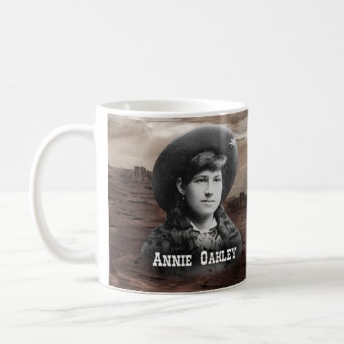 Annie Oakley Historical Coffee Mug