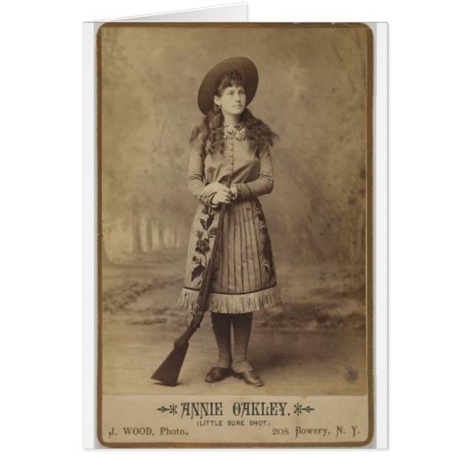 annie oakley little sure shot cards (Front)
