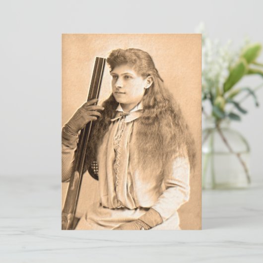Annie Oakley Portrait (Standing Front)