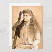 Annie Oakley Portrait (Front/Back)