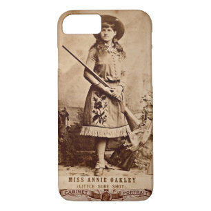 Annie Oakley Sepia iPhone 8/7 Case