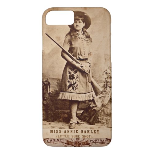 Annie Oakley Sepia iPhone 87 Case