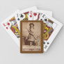 Annie Oakley Sepia Playing Cards