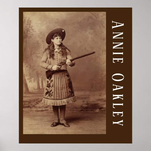 Annie Oakley Sharpshooter  Poster