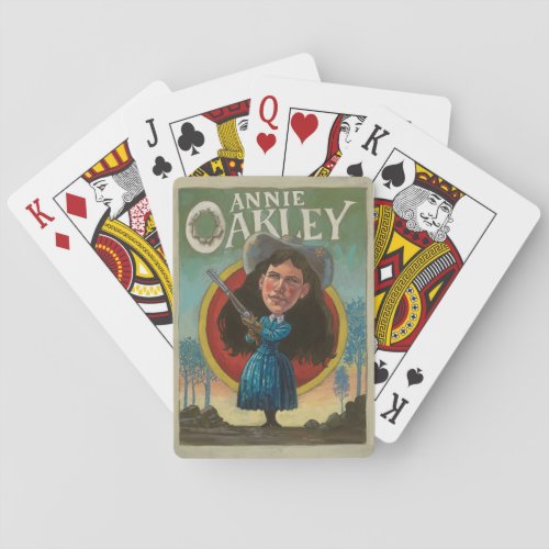 Annie Oakley Vintage Playing Cards