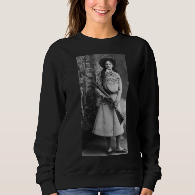ANNIE OAKLEY with GUNS T-SHIRTS (Front)