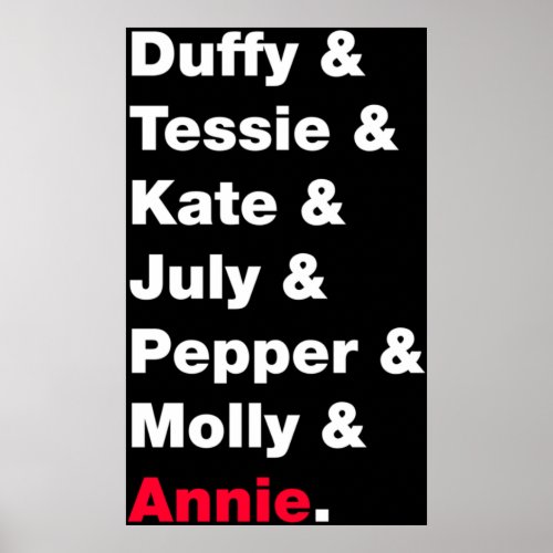 Annie the Musical _ Orphans Poster