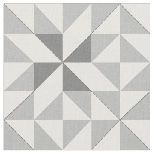 Annies Choice Patchwork Design in Grey Fabric