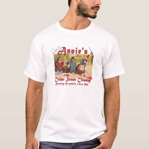 Annies Crime Scene Cleanup T_Shirt