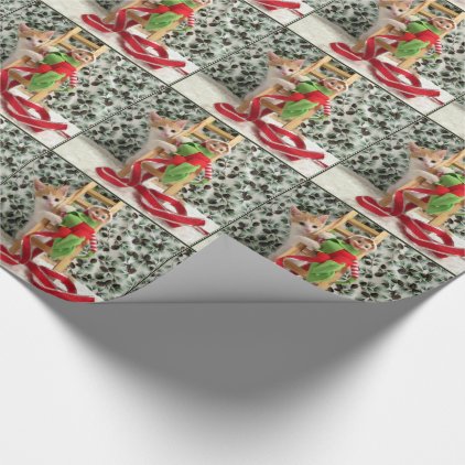 Annie&#39;s Elf Christmas Wrapping Paper
