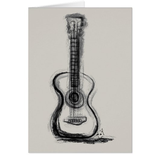 Annie's Guitar Cards (Front)