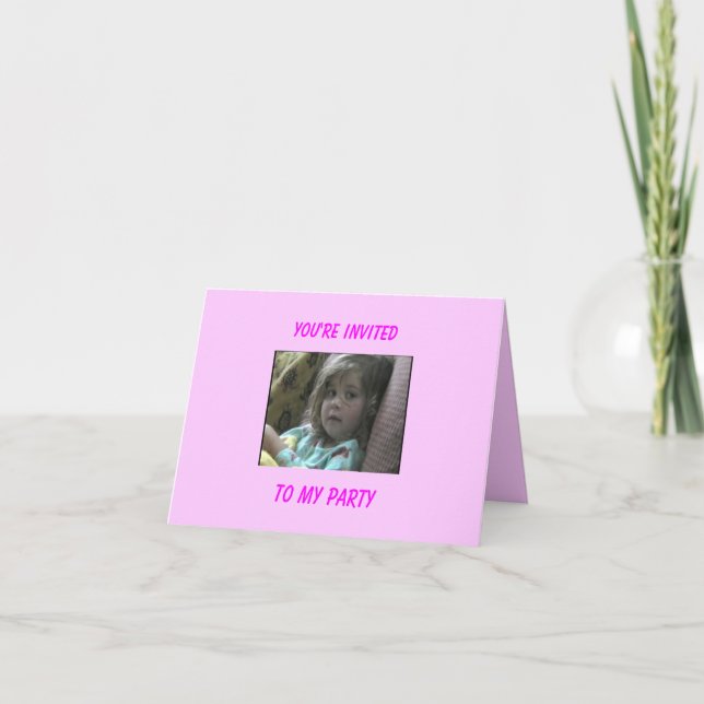 Annie's Invitations Card - Customized (Front)