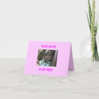 Annie's Invitations Card - Customized