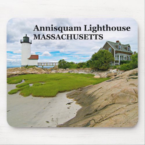 Annisquam Lighthouse Massachusetts Mousepad