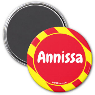 Annissa Red/Yellow Magnet