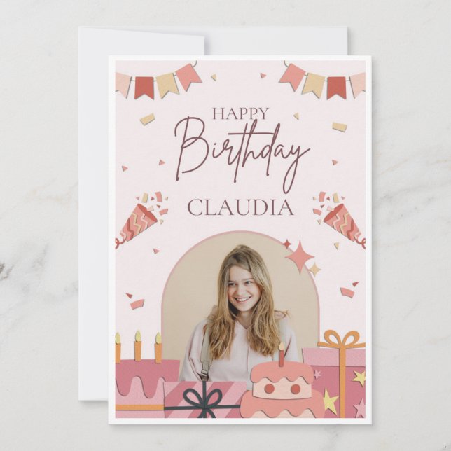 ANNIVERSAIRE INVITATION (Front)