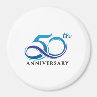 Anniversary 50th magnet