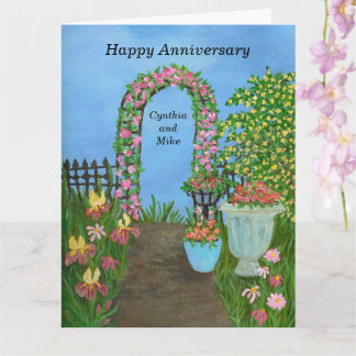 Anniversary Arbor Card