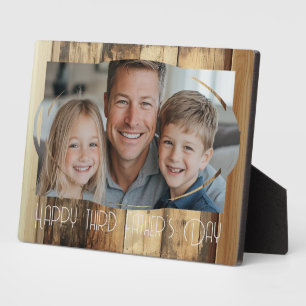 Anniversary best dad fathers day custom photo plaque