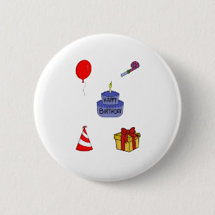 Anniversary Birthday Pack Button